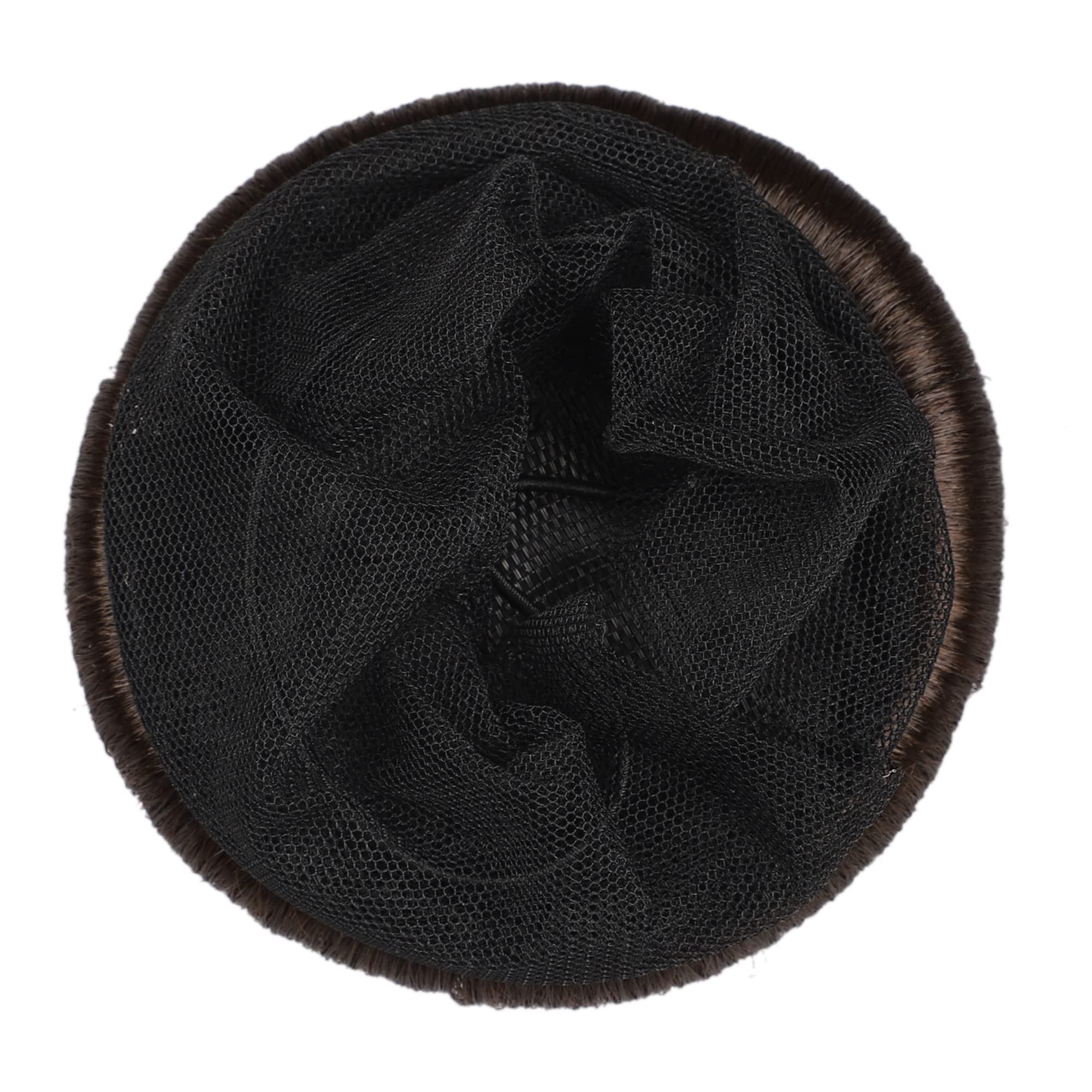 Natural Juda Hair Bun for Women - Brown Hair Styling Accessories for Daily & Party Use