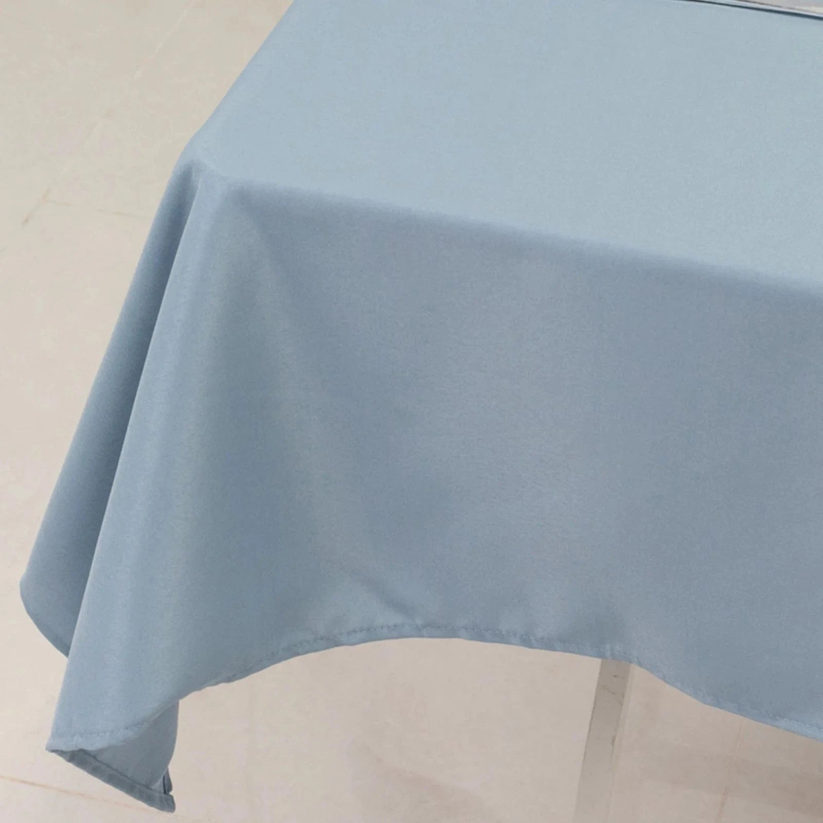54x54 Inch Premium Square Polyester Tablecloth - Wrinkle & Stain Resistant - Perfect for Dining Tables, Parties, Weddings & Events