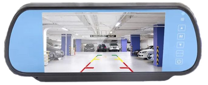 Dolphin Automotive 12V Dual Rear View Parking Camera with 7
