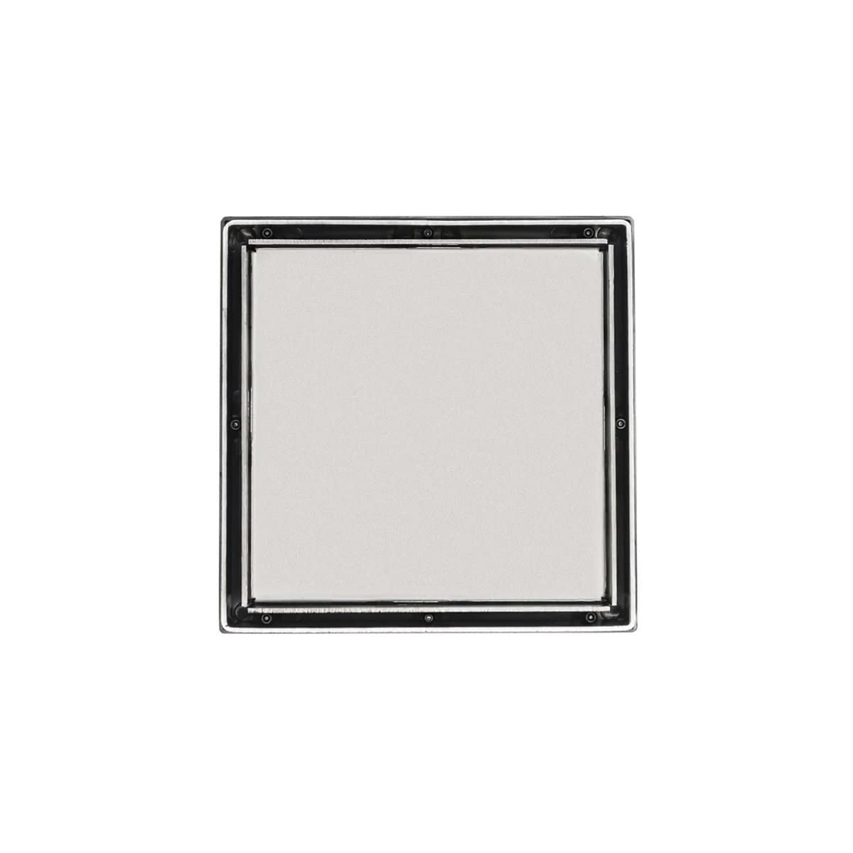 Premium Infinity Drain LTD5-2A SS Stainless Steel Shower Drain - Heavy Duty Water Drainage System for Bathroom & Shower Remodel - Perfect for Modern Home, Spa, and Luxury Hotel Renovations