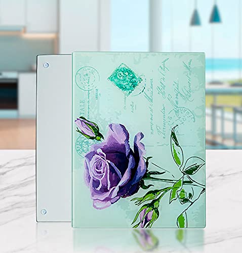 12-Piece Sublimation Blank Tempered Glass Cutting Board Set - 15
