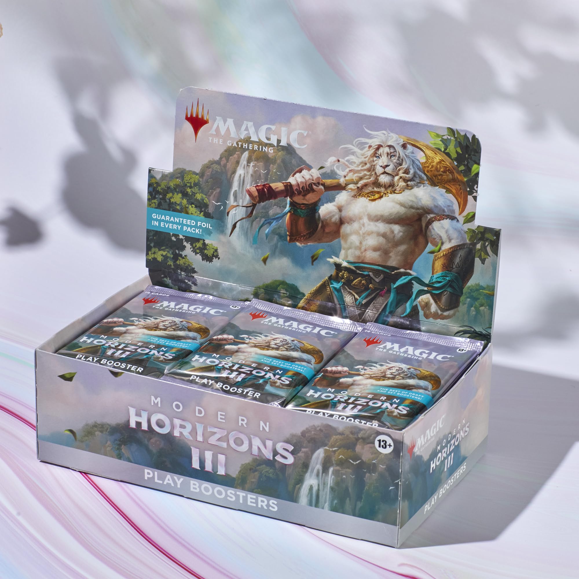 Magic: The Gathering Modern Horizons 3 Play Booster Box - 36 Packs (504 Cards) | MTG Collector's Edition, Trading Card Game for Deck Building & Tournaments | Perfect for Game Nights & Competitive Play