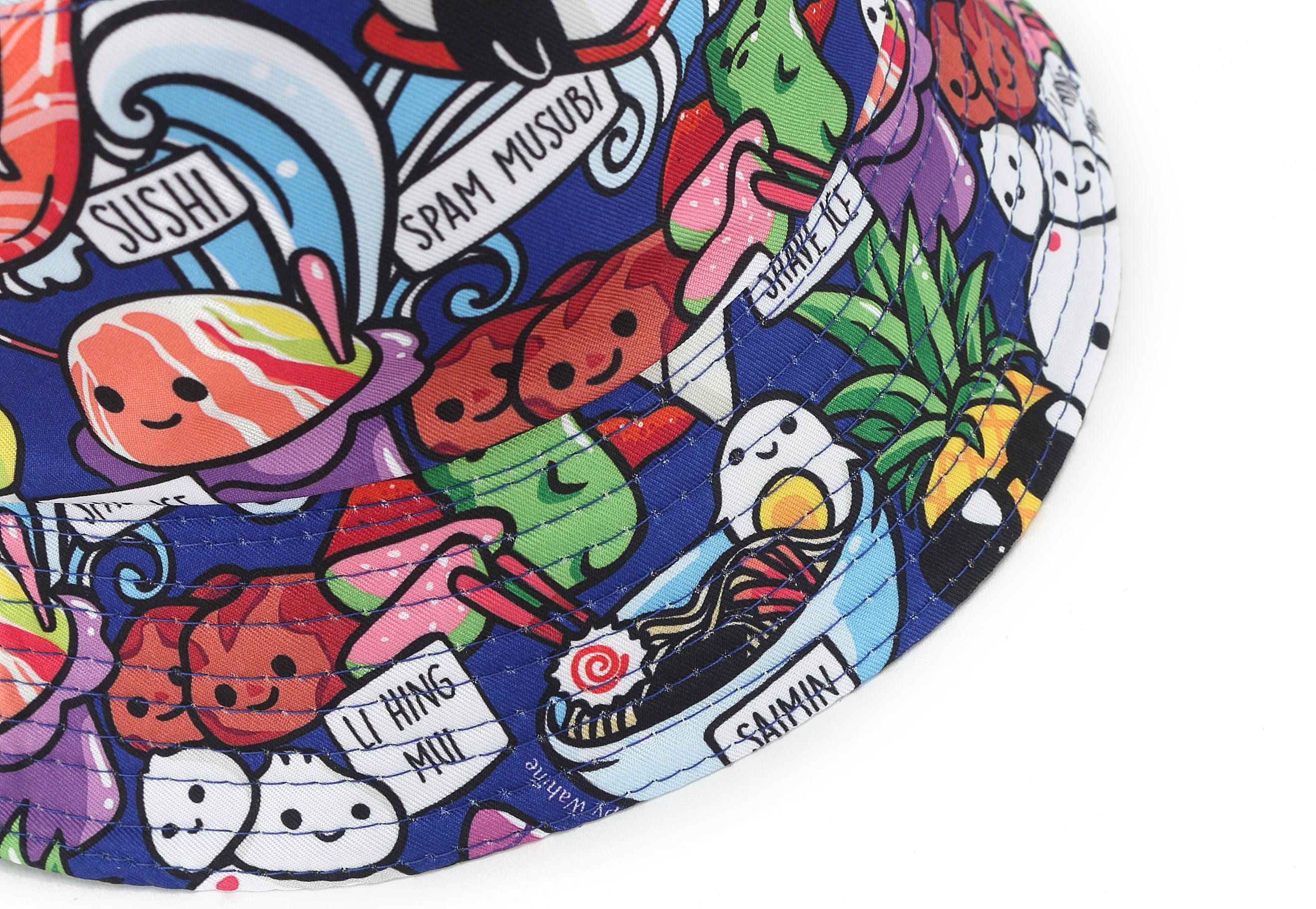 Kids Bucket Hat - Hawaii Blue Sun Protection Hat for Boys & Girls | Beach, Park & Outdoor Activities
