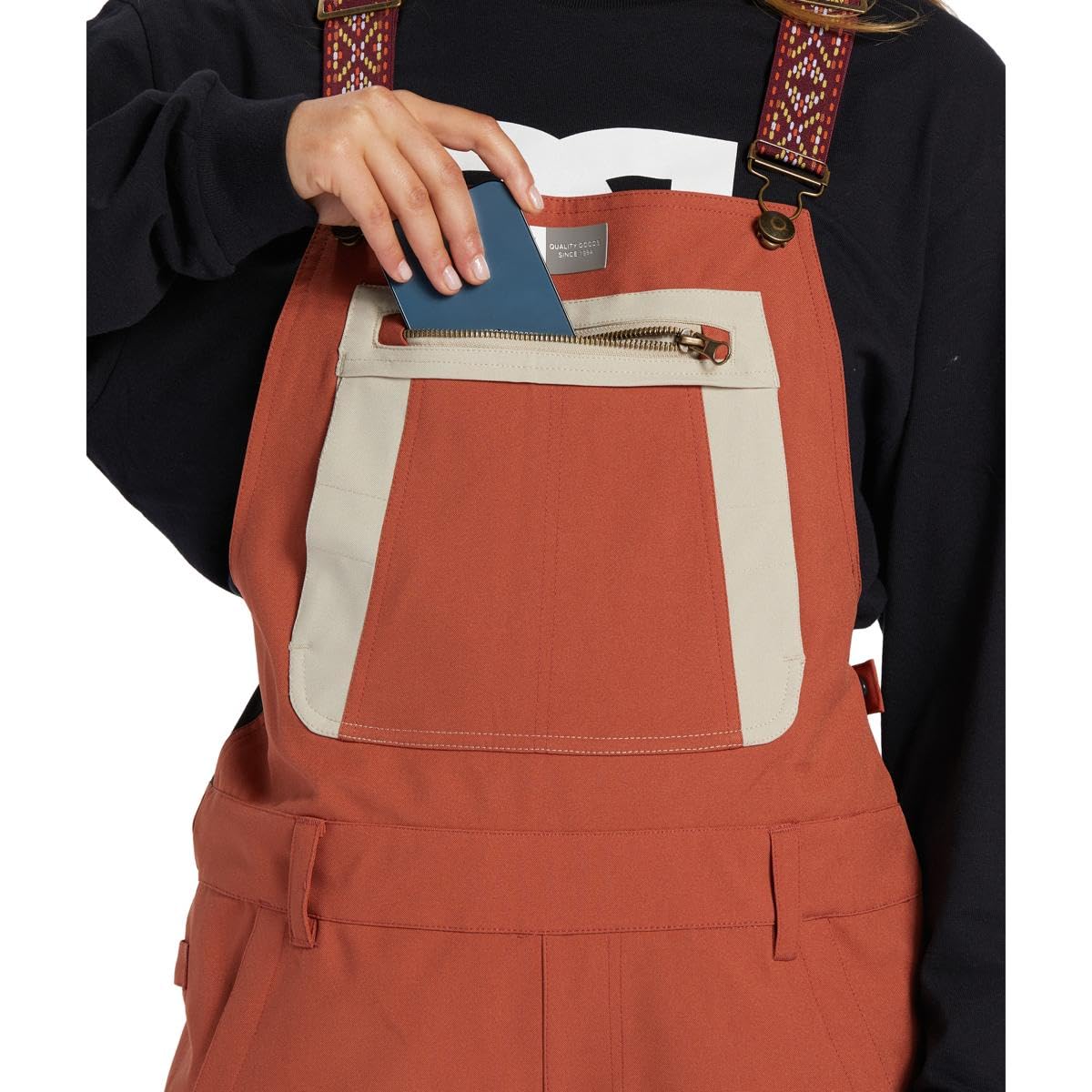 DC Women's Crusade Bib Pants - Durable Workwear Overalls for Women - Perfect for Construction, Farming & Outdoor Activities