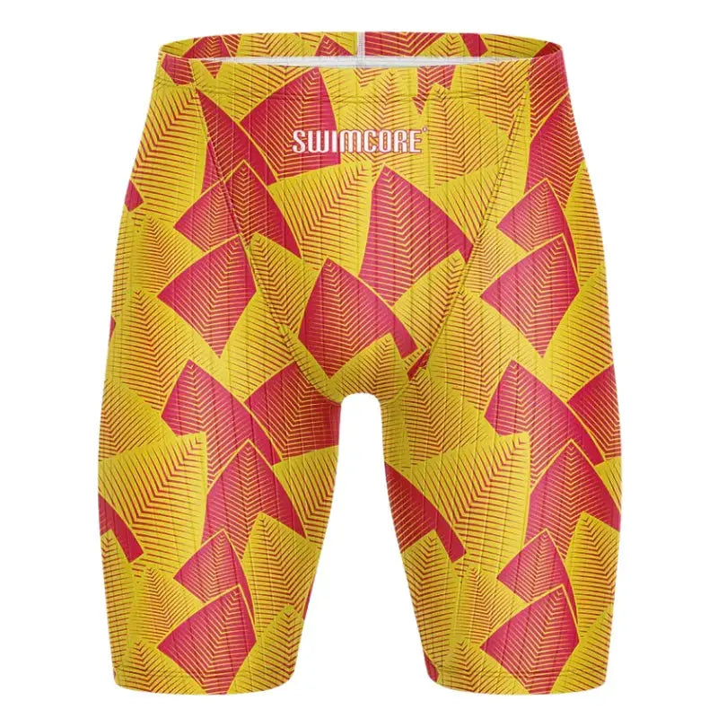 Men's & Boys' Fast-Drying Swim Jammers - Blaze Obsidian Performance Swimwear for Competitive Swimming & Training | Perfect for Lap Swimming, Swim Meets & Water Sports