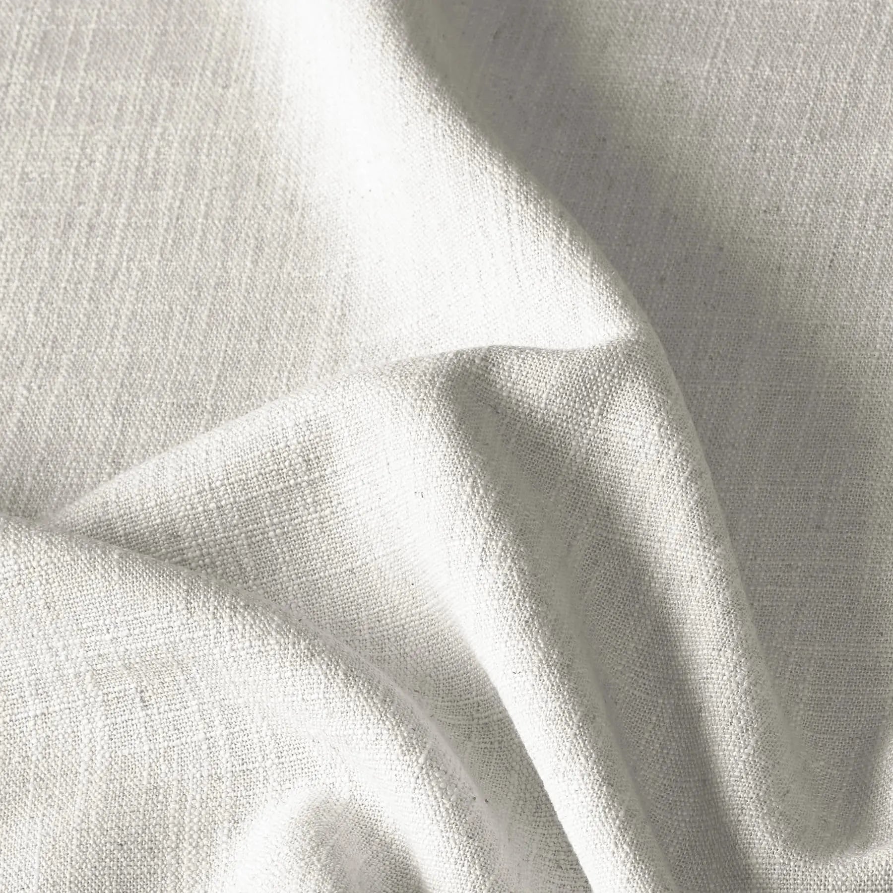Liz Linen Pinch Pleat Ready-Made Curtains - Unlined Window Drapes for Living Room & Bedroom Decor
