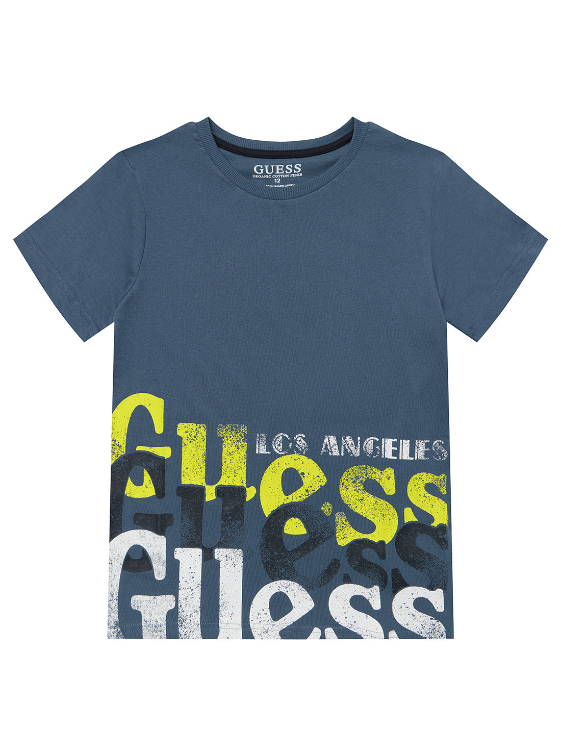 Blue Short Sleeve T-Shirt for Boys (Sizes 7-16) - Comfortable Cotton Tee for School, Play & Everyday Wear
