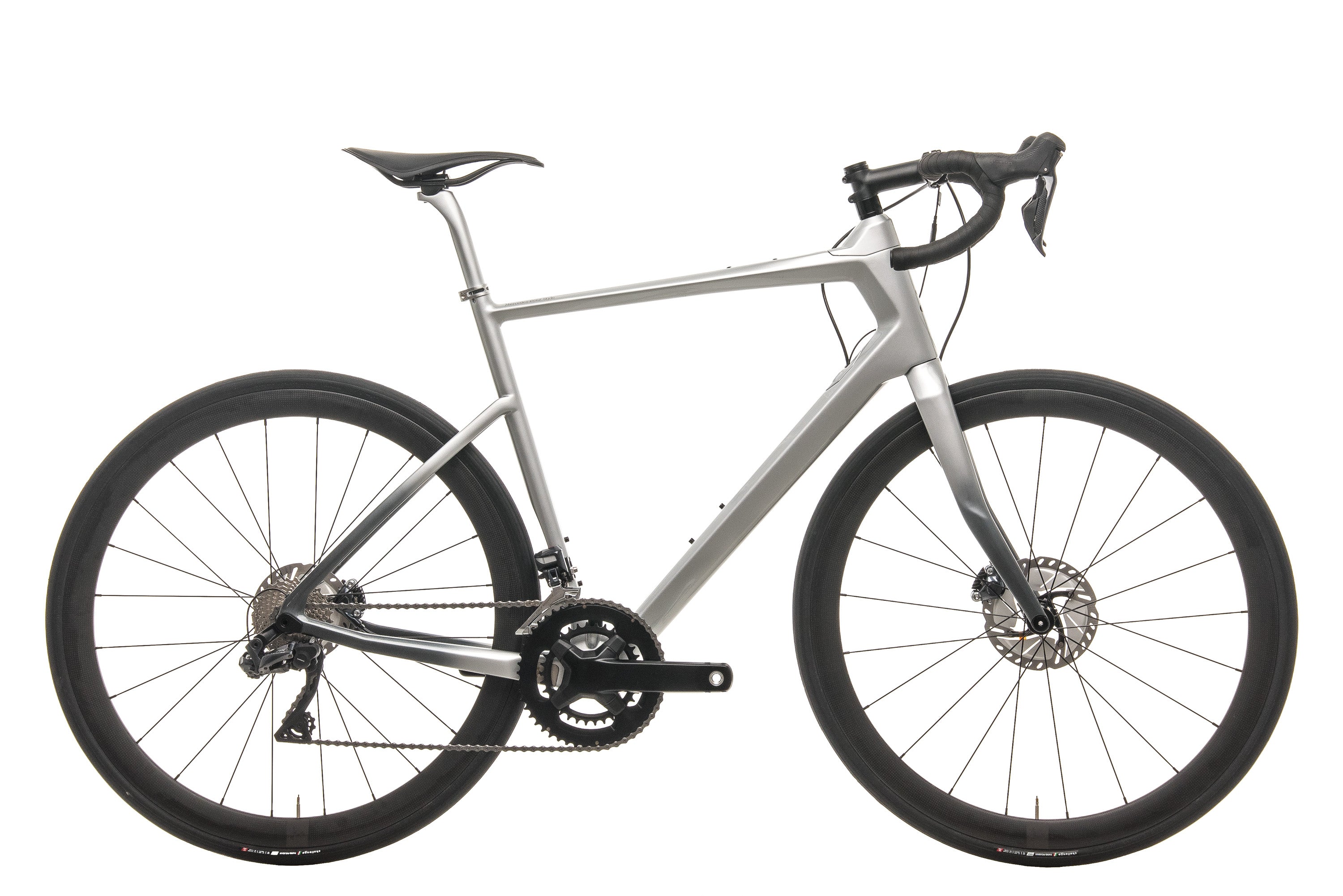 Argon 18 Mercedes-Benz Style Silver 47 Krypton GF Disc Di2 Road Bike 2019 - Large Size | High-Performance Carbon Road Bike for Racing & Endurance Training