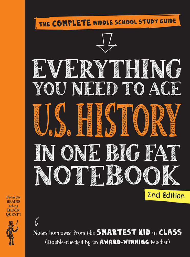 Ace U.S. History Big Fat Notebook - 2nd Edition Revised Paperback | Comprehensive Study Guide for High School & College Students | Perfect for Exam Prep & Homeschooling