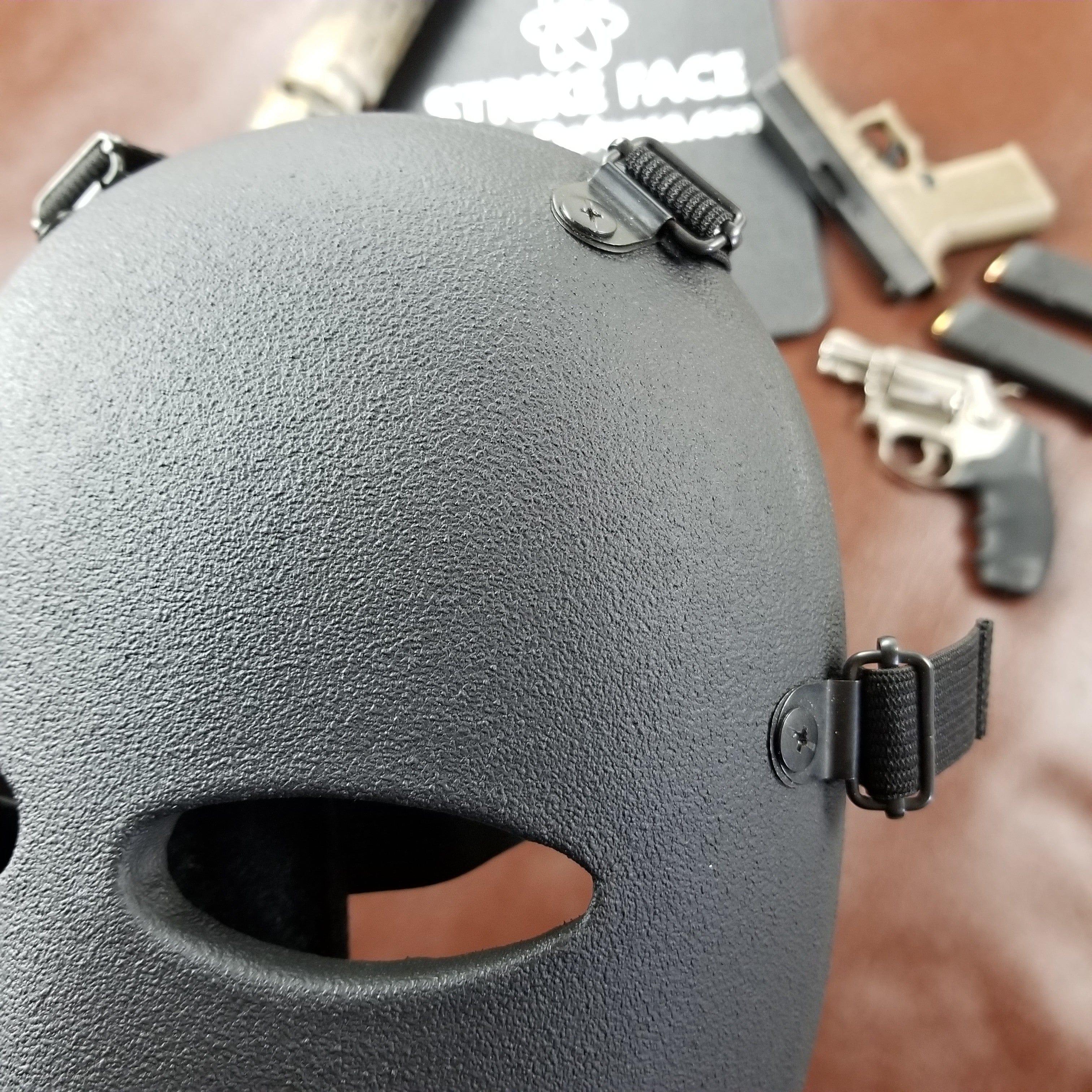 CQCM™ Full Face Bulletproof Mask - NIJ Level IIIA+ Certified for Maximum Protection | Tactical Gear for Military, Police & Self-Defense