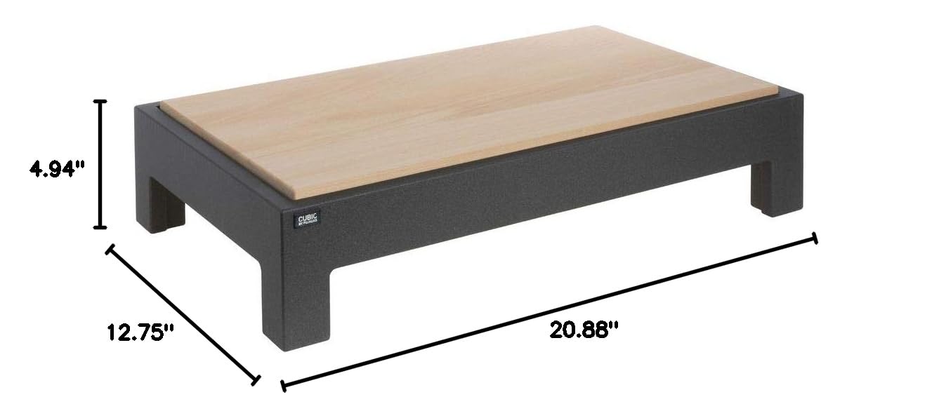Vollrath Cubic Wood Cutting Board - 20.875