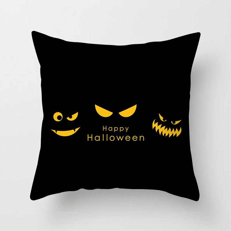 Spooky Halloween Pillowcase - Soft & Comfortable Decorative Pillow Cover for Halloween Decorations - Perfect for Home, Party, and Seasonal Decor
