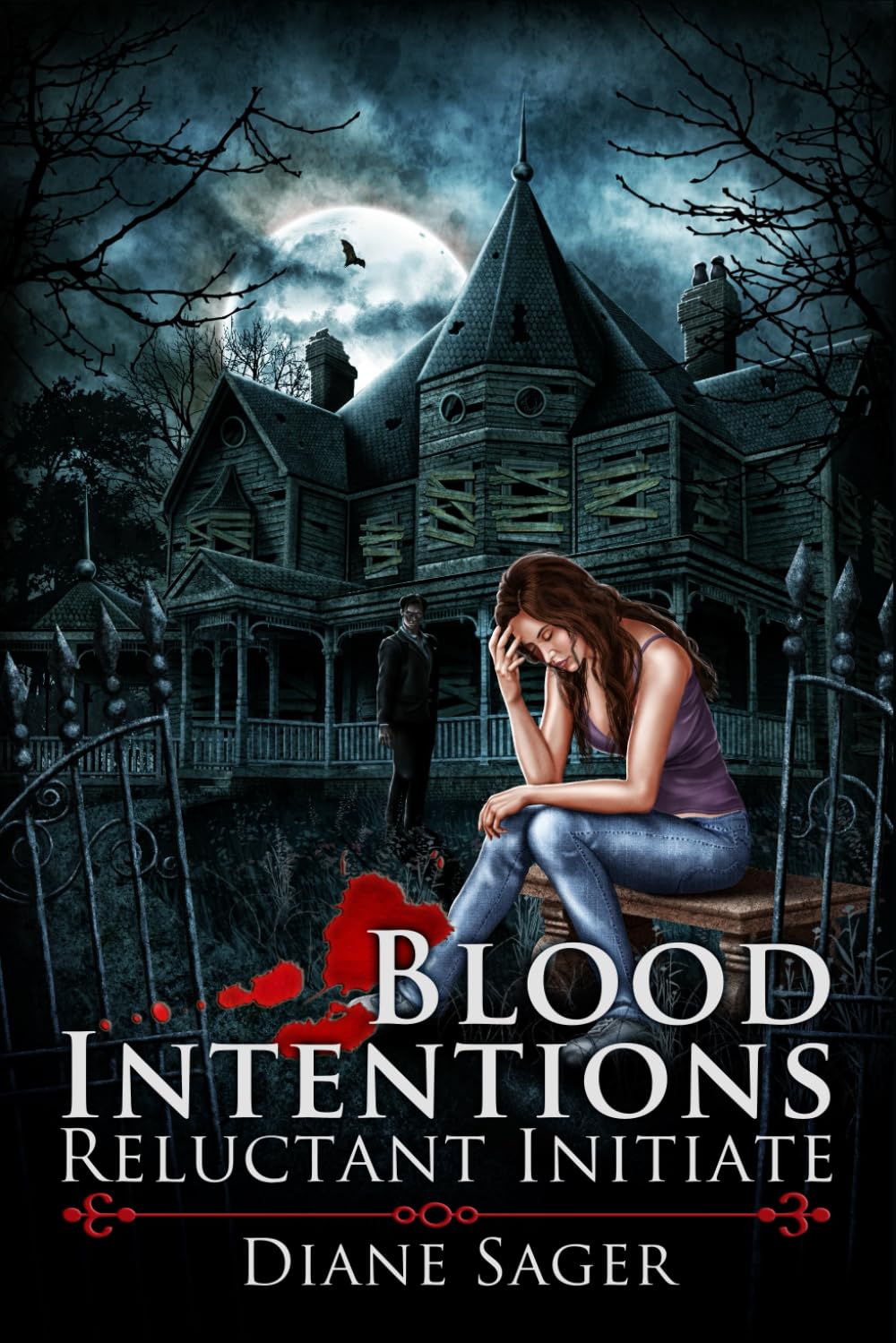 Blood Intentions: Reluctant Initiate - Dark Fantasy Novel for Adults | Perfect for Gothic Horror Fans & Book Club Discussions