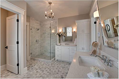 Elegant 3-Light Bathroom Vanity Light Fixture - Leaf Design, 28 Inches Wide x 8.5 Inches High - Perfect for Modern Bathroom, Powder Room & Spa Decor