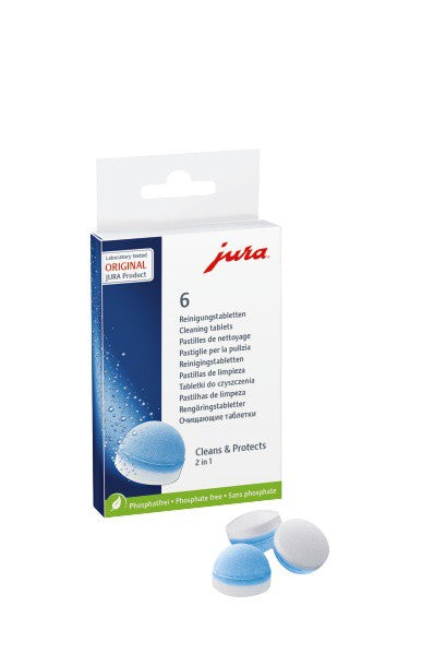 Jura Coffee Machine Cleaning Tablets - Deep Clean & Descaling for Optimal Brewing - Perfect for Jura E8, E6, and Other Models - Use Weekly for Fresh, Great-Tasting Coffee