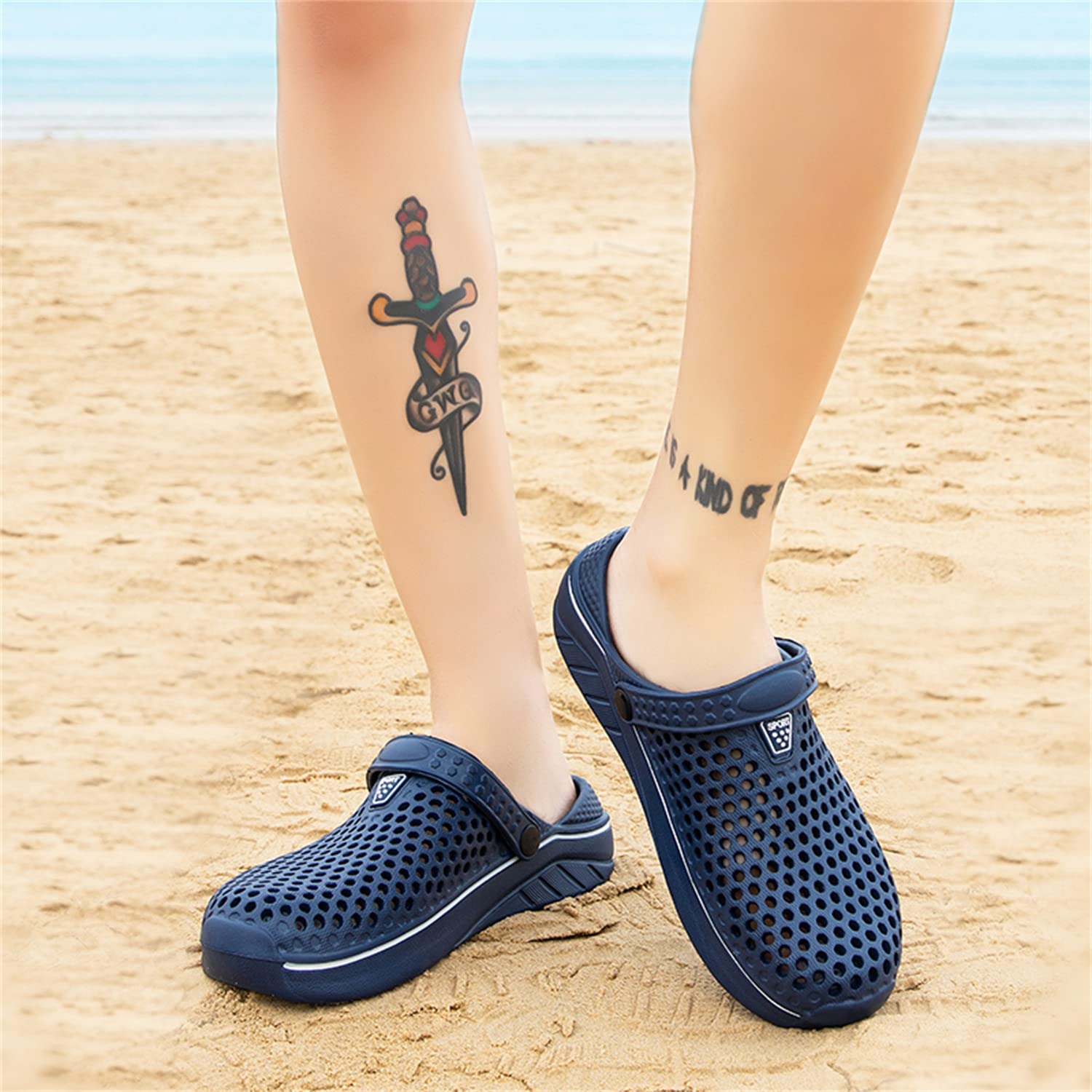 **Women's Garden Clogs - Breathable Water Shoes for Beach, Bathing & Walking | Non-Slip Comfortable Footwear for Home, Travel & Outdoor Activities**