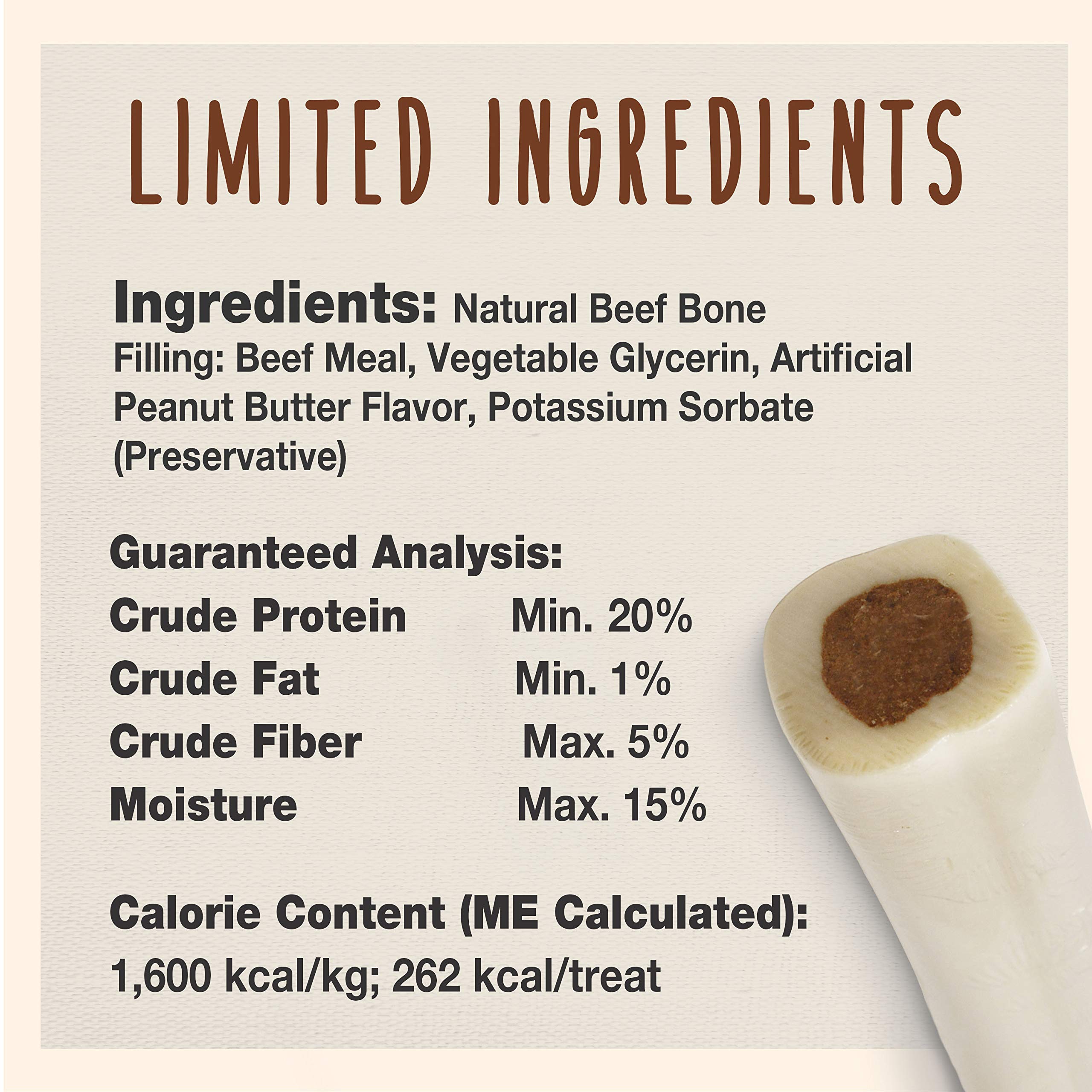 **Premium Cadet Junior Stuffed Shin Bones for Dogs – High Protein, Long-Lasting Chew Toy for Aggressive Chewers – Supports Dental Health – Peanut Butter Flavor (2 Count) – Perfect for Training, Teething & Playtime**