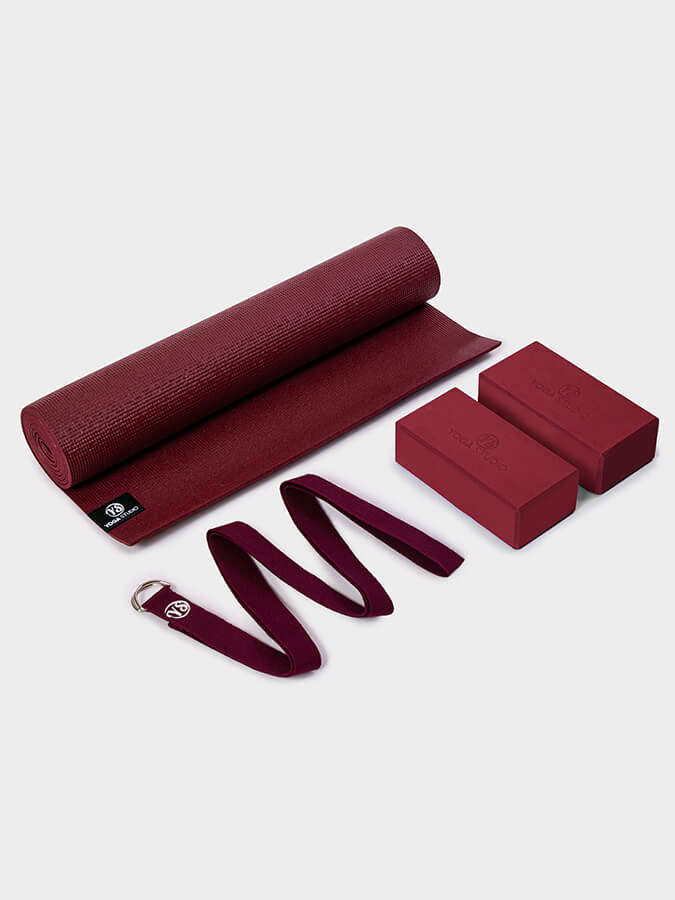 Eco-Friendly Yoga Set for Beginners | Oeko-Tex Certified Starter Kit | Perfect for Home & Studio Yoga Practice
