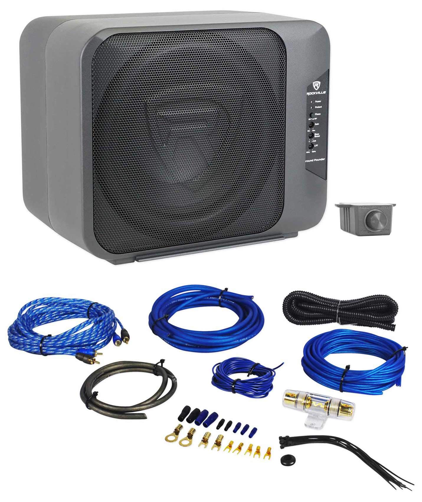 Rockville Ground Pounder 800 Watt Powered Dual 10