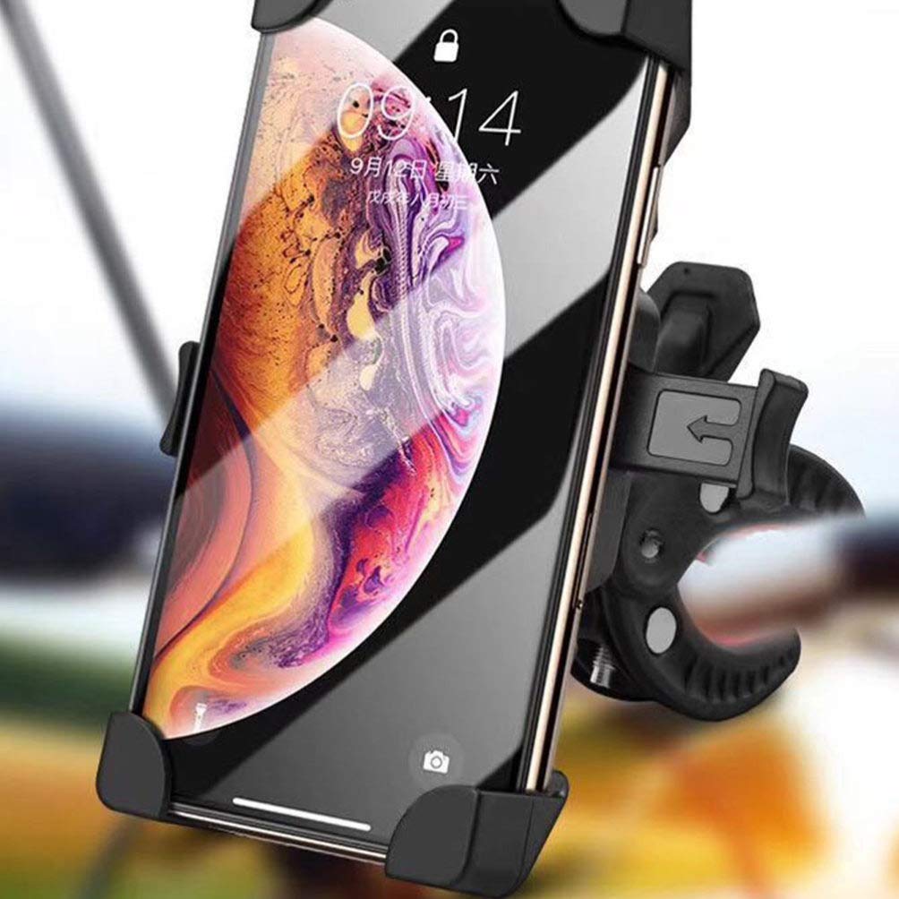 Bike Phone Holder for Motorcycle & Cycling - Handlebar Mount for Safe Riding