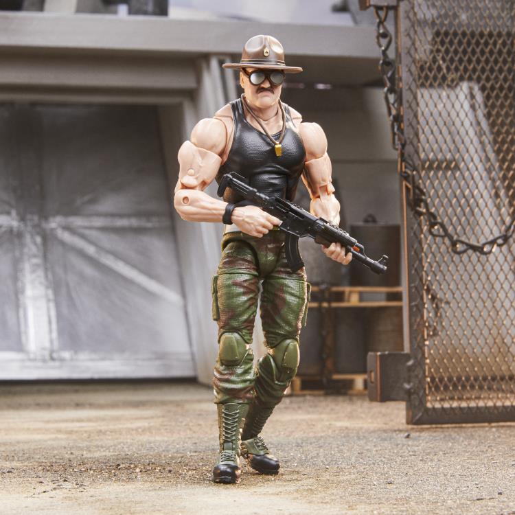 G.I. Joe Classified Series Sgt. Slaughter Action Figure - Collectible Military Toy for Display & Play | Perfect for Fans & Collectors