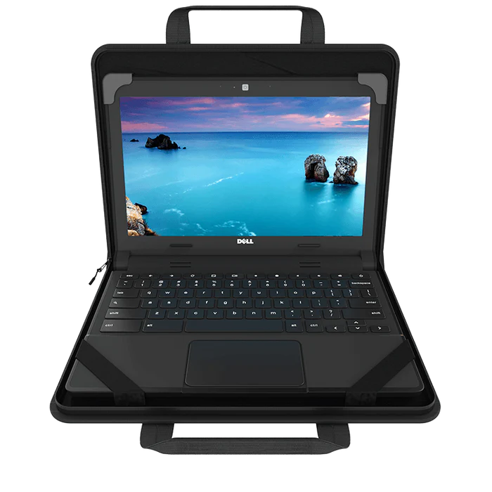 UZBL Always On Rugged EVA Zip Lite Chromebook Case - Durable Protective Cover for School, Work & Travel | Shockproof Water-Resistant Laptop Sleeve