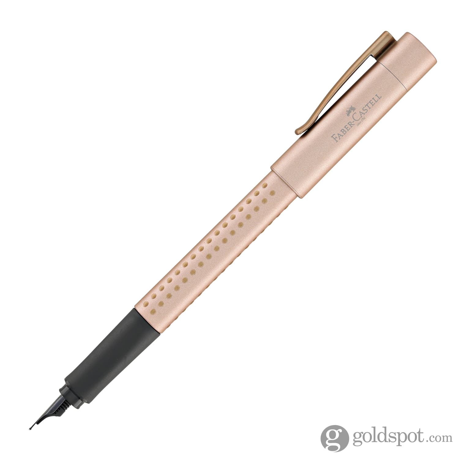 Faber-Castell Grip Edition Fountain Pen - Rose Copper Finish | Premium Writing Instrument for Calligraphy, Journaling & Office Use
