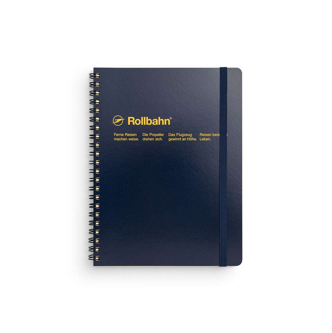 Rollbahn Spiral Notebook A5 - Durable Wirebound Notebook with Premium Paper for School, Office & Journaling - Perfect for Note Taking, Sketching & Daily Planning