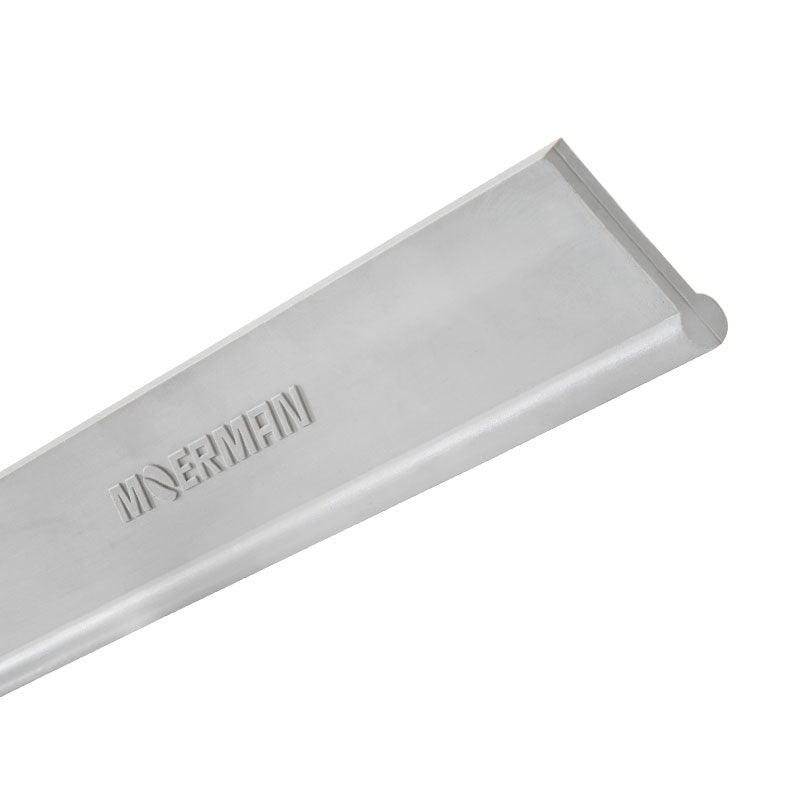 Moerman NXT R Silver Edition Standard Rubber Squeegee - Premium Window Cleaning Tool for Streak-Free Glass, Perfect for Home, Office, and Commercial Use