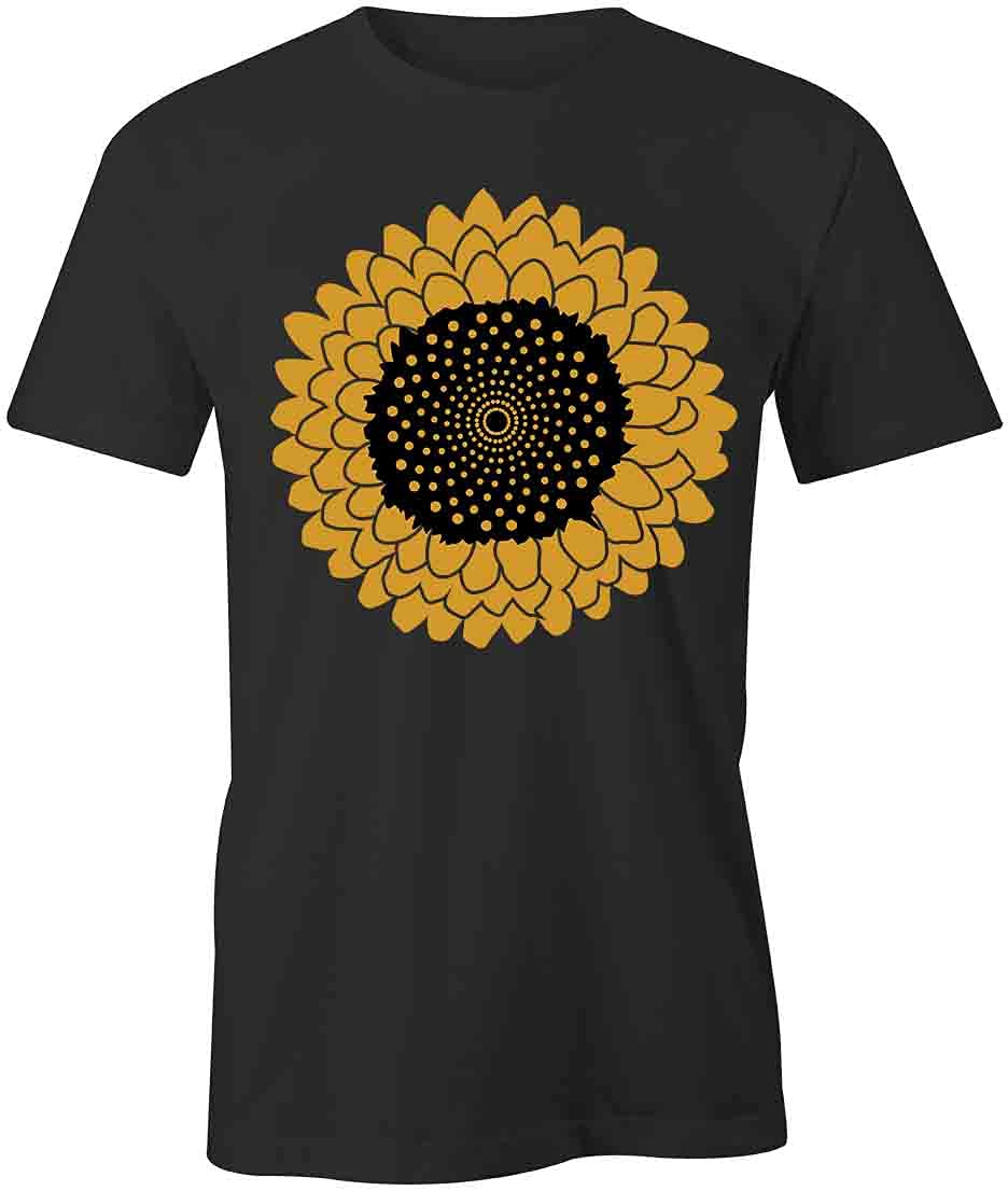 Sunflower Graphic T-Shirt for Women & Men - Soft Cotton Printed Tee with Floral Design - Perfect for Casual Wear, Summer Outfits & Gift Giving