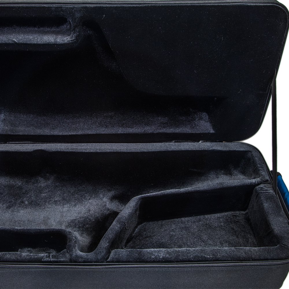 Lightweight Alto Saxophone Case - Durable & Strong with Adjustable Backpack Straps for Easy Transport | Perfect for School Bands, Travel & Professional Musicians