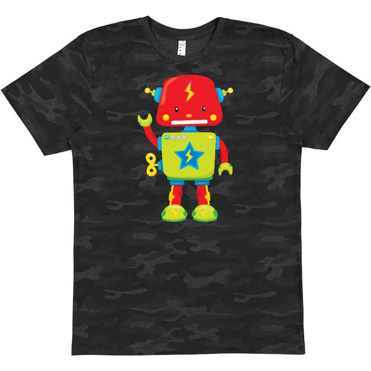 Inktastic Toy Robot Graphic T-Shirt for Men & Women - Fun Casual Tee for Robot Lovers, Gaming, Sci-Fi Fans & Everyday Wear