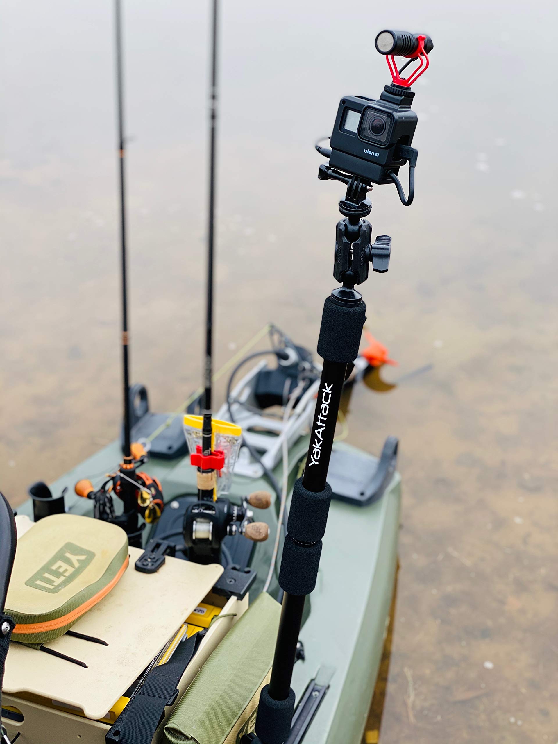 YakAttack PanFish Pro™ Underwater Camera Mount (CMS-1002) - Perfect for Kayak Fishing, Ice Fishing & Underwater Exploration