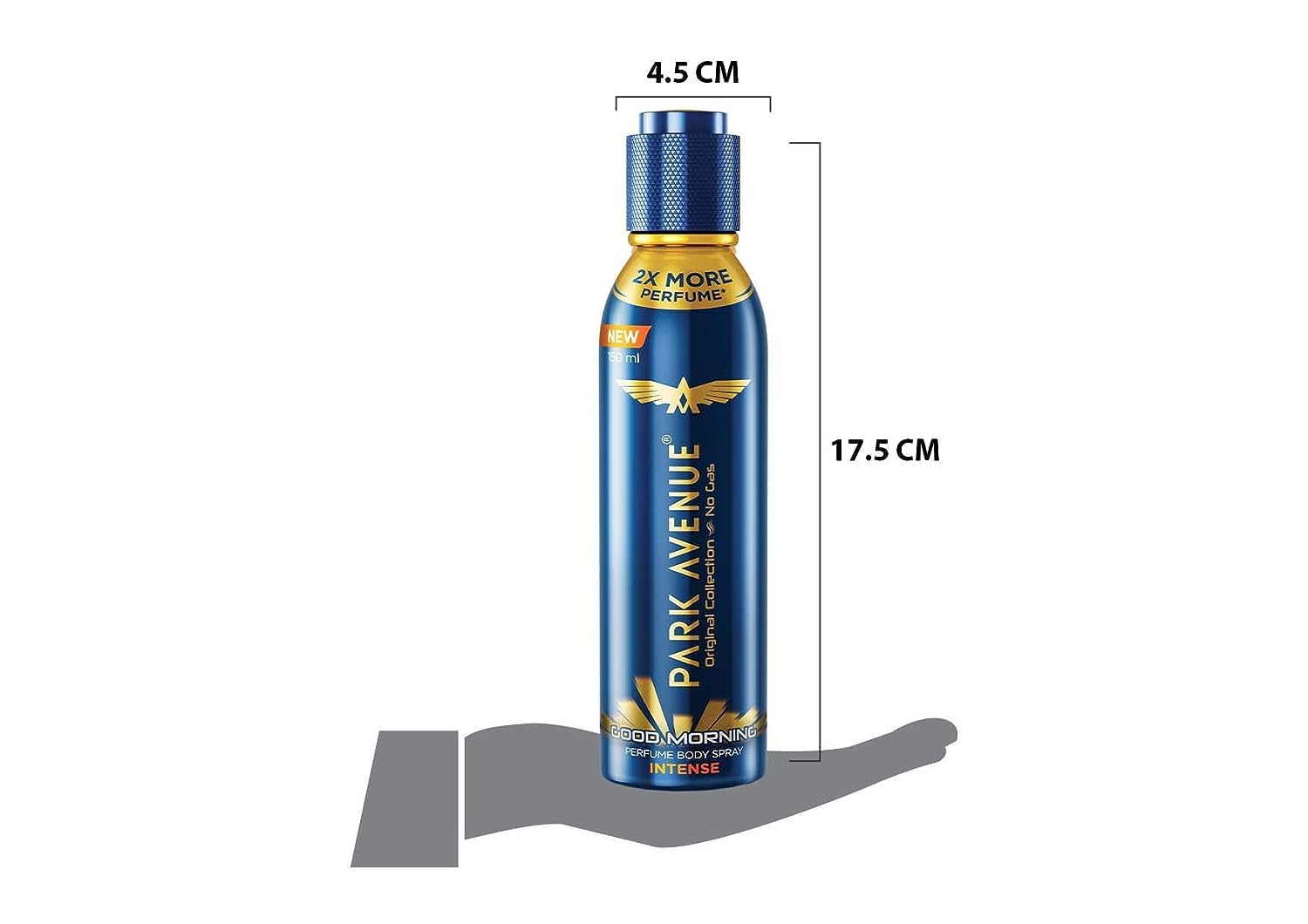 Men's Good Morning Perfume Intense Body Spray - 3.4 oz (100ml) Long-Lasting Fragrance for Daily Use | Fresh Scent for Work, Gym & Date Night