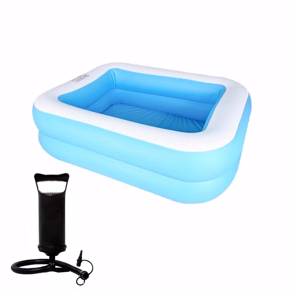 **Inflatable Kids Pool with Ocean Balls - 110 x 88 x 33cm Square Sand & Water Play Pool for Toddlers, Children & Adults - Outdoor, Backyard, Garden Summer Water Party & Bath Toy Fun**    *(Perfect for beach-themed parties, backyard splash play, sensory activities, and family summer fun!)*