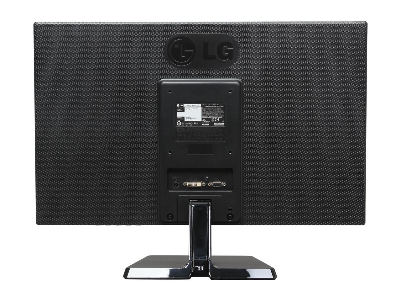LG E2442TC BN 24-Inch Widescreen LED Monitor - 5ms Response, 250 cd/m² Brightness, 5,000,000:1 DFC Ratio - Perfect for Home Office, Gaming & Multimedia (Black)