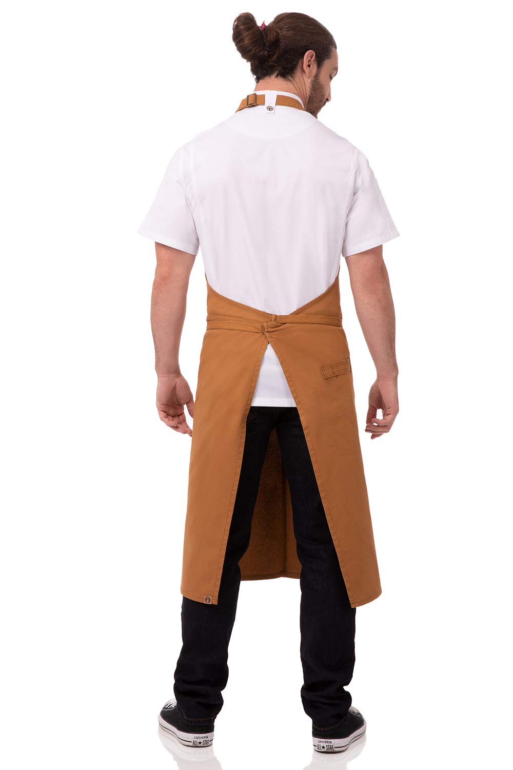 Chef Works Custom Unisex Rockford Bib Apron - Professional Kitchen & BBQ Cooking Apron for Chefs, Cooks & Grill Masters