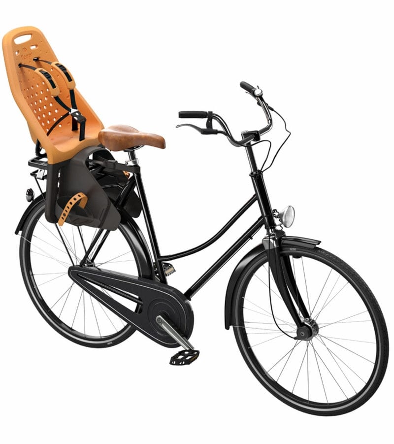 Thule Yepp Maxi Rack Mount Child Bike Seat - Safe & Comfortable Kids Bicycle Carrier for Ages 1-6 | Perfect for Family Cycling, Commuting & Outdoor Adventures
