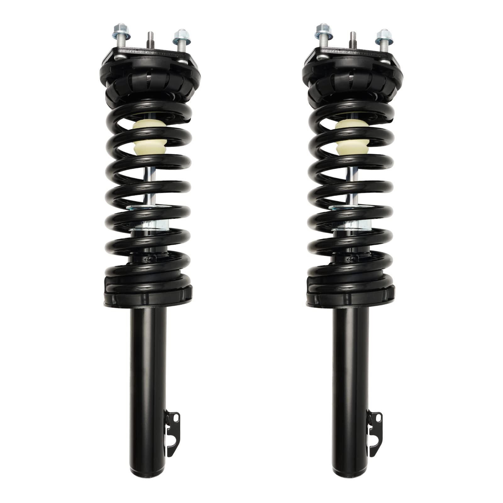 KAC Front Strut Assembly with Coil Springs - Compatible with 2010-2006 Jeep Commander 4WD/RWD/AWD 3.7L/4.7L/5.7L - Replaces 171377L/171377R (2-Piece Set) - Perfect for Off-Roading, Daily Commuting & Smooth Ride Comfort