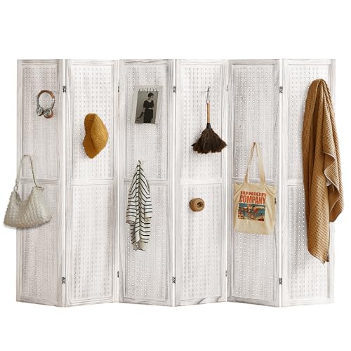 6 Panel With Holes-white