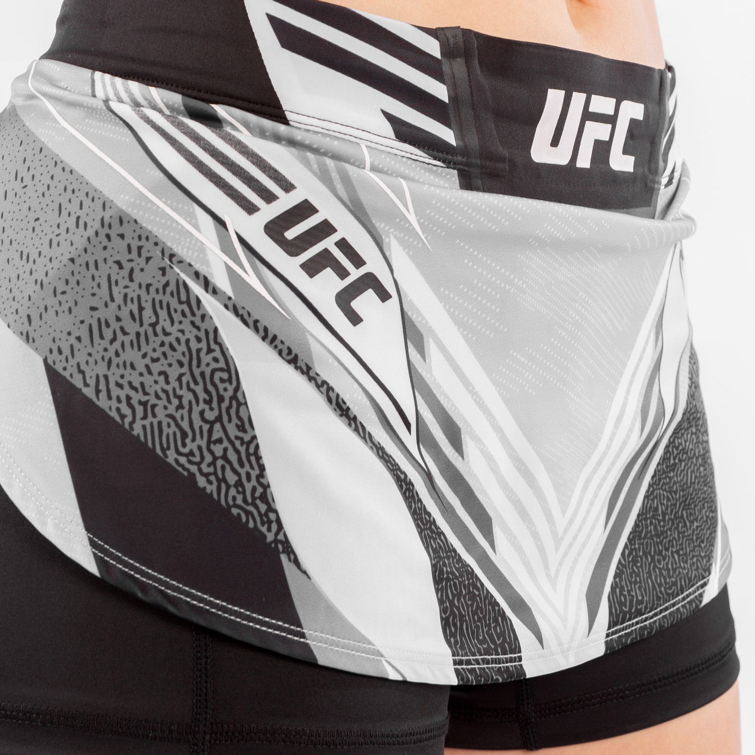 UFC Venum Authentic Fight Night Women's Skort - White | MMA Training & Competition Shorts for Women | Perfect for UFC Training, Workouts & Fitness