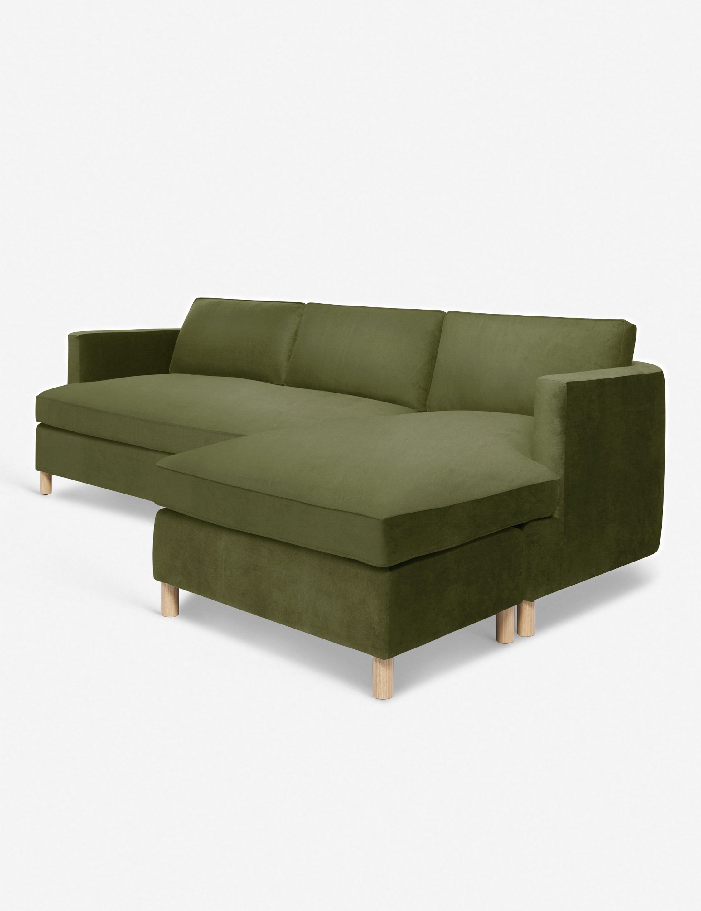 Belton Sectional Sofa by Ginny Macdonald - Modern L-Shaped Couch for Living Room, Family Room & Lounge | Comfortable Fabric Upholstery