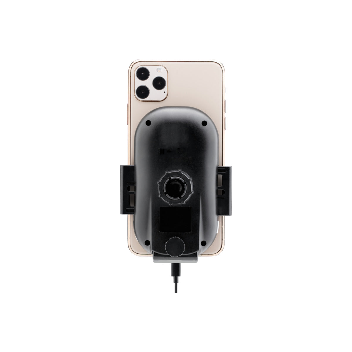 Fast Charging 15W Wireless Car Phone Mount for iPhone & Samsung - Black Vent Clip Holder for Safe & Hands-Free Driving