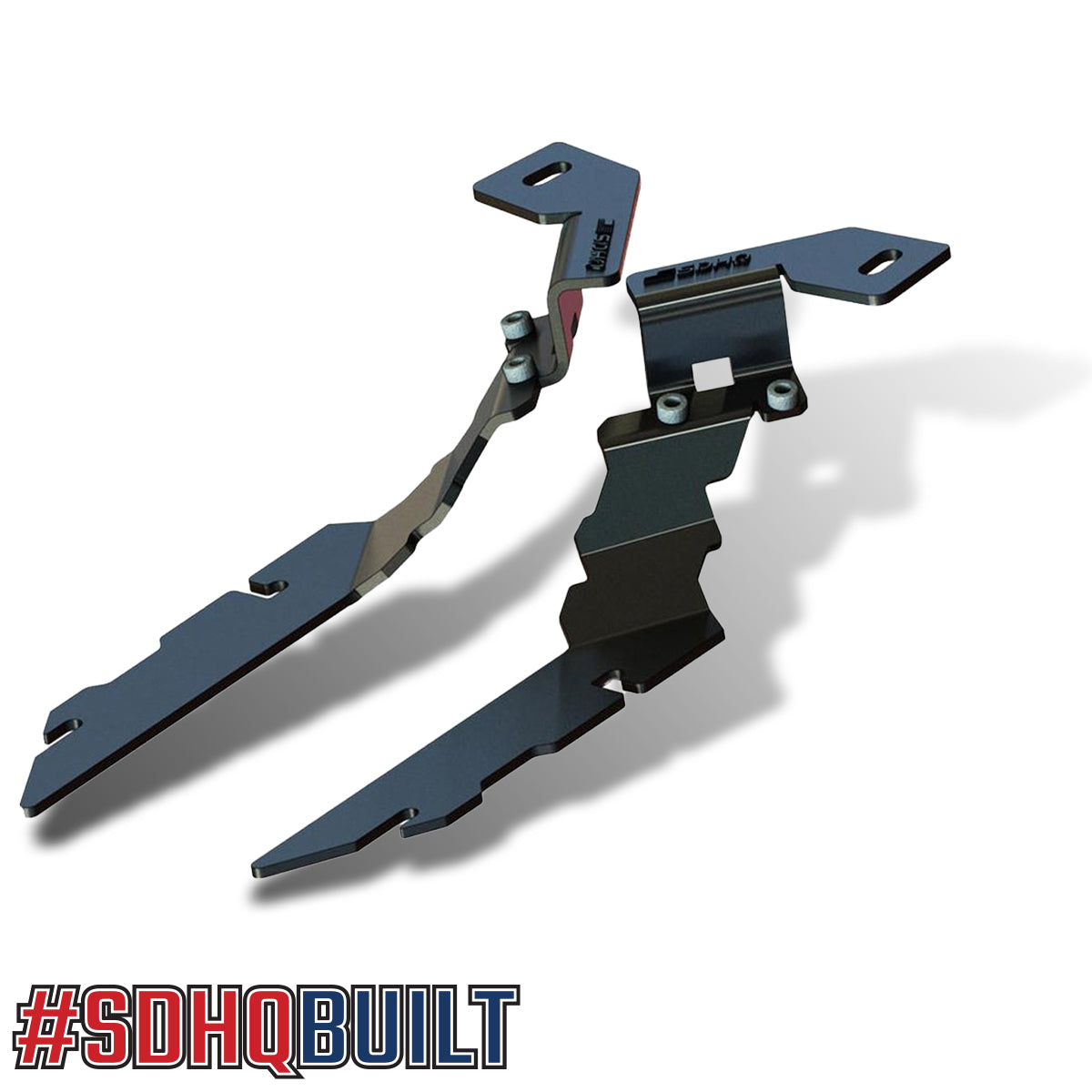 SDHQ Built A-Pillar Light Mounts for 2021-2024 Ram 1500 TRX & RHO | Off-Road LED Light Brackets | Perfect for Night Driving & Off-Road Adventures
