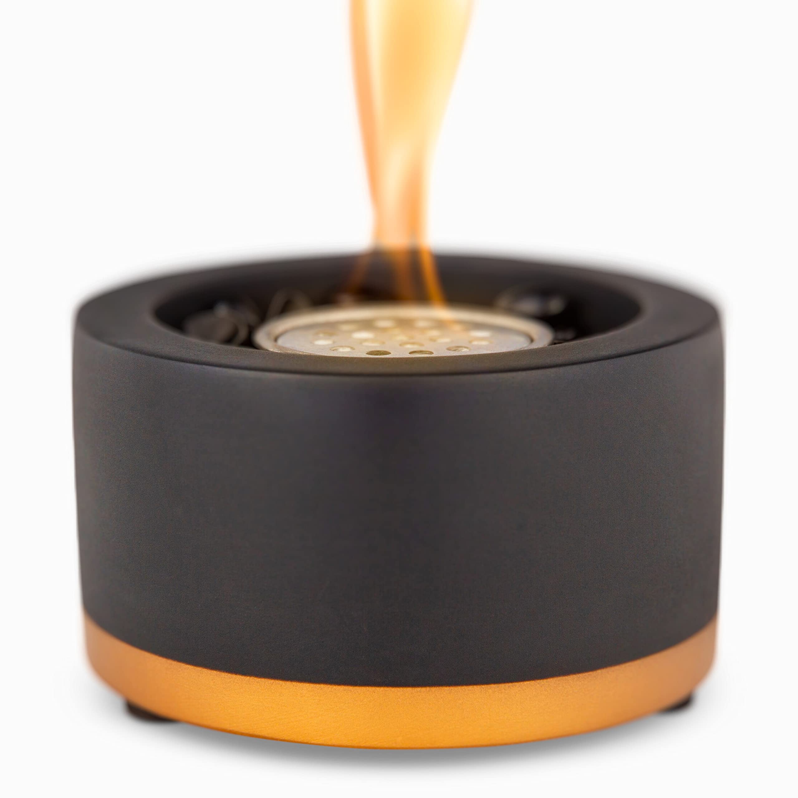 Portable Smokeless Tabletop Fire Pit - Indoor & Outdoor Patio Decor, Mini Solo Stove for Balcony & Backyard, Perfect for Camping, S'mores Making & Cozy Ambiance