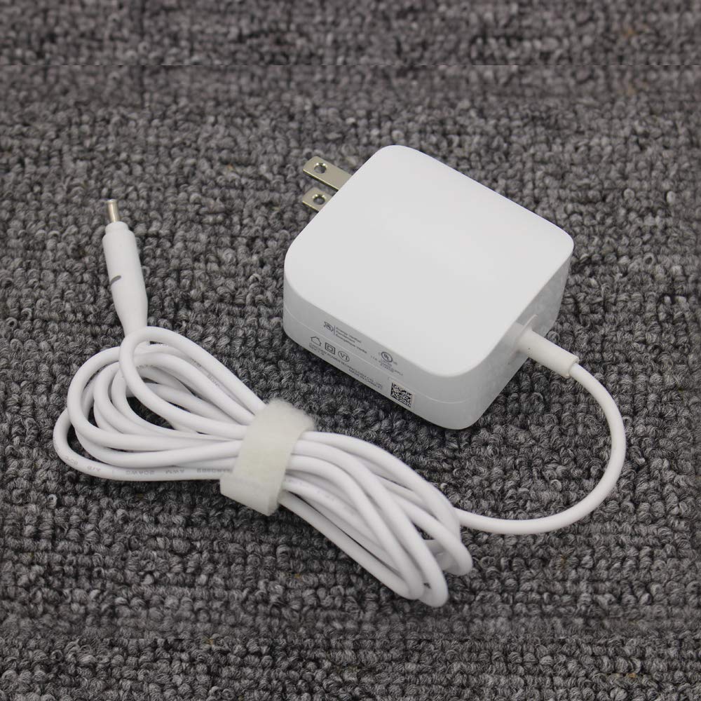 65W 19V 3.42A AC Power Adapter Charger for Samsung Notebook 9 NP900X5N-X01US Laptop - Fast Charging, Lightweight & Portable - Perfect for Home, Office and Travel Use