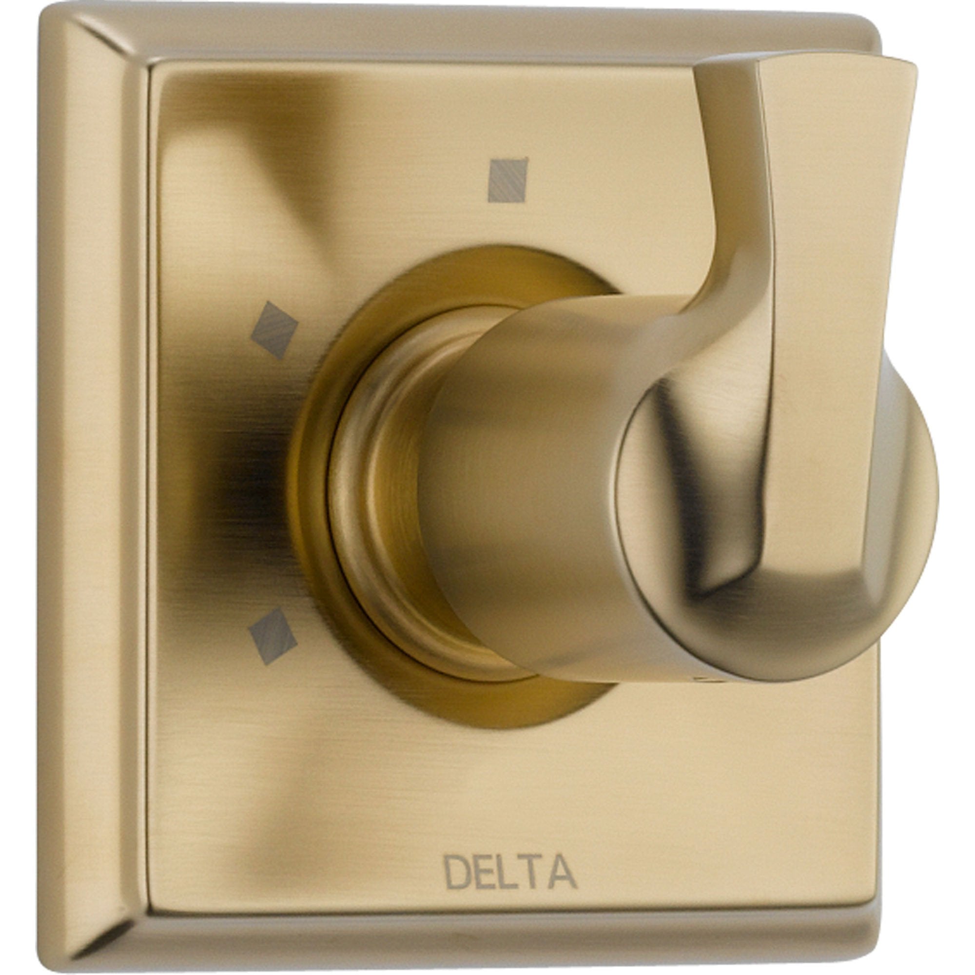 Delta D180V 3-Setting Champagne Bronze Single Handle Shower Diverter with Valve - Perfect for Bathroom Renovations & Modern Home Upgrades