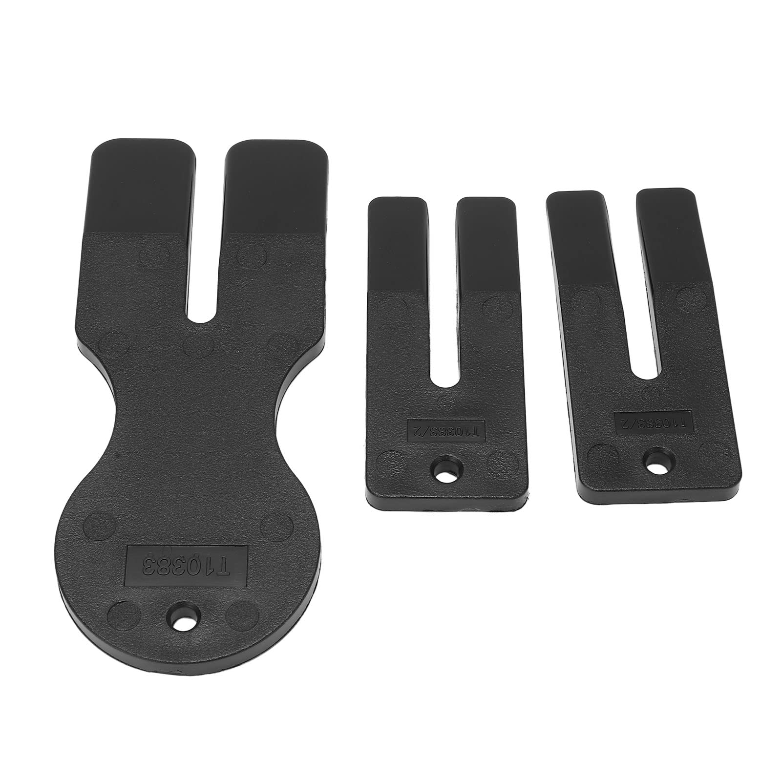 3pcs Car Door Trim Wedge Panel Clip Removal Tool Set (T10383, T10383-1, T10383-2) - Professional Auto Interior Panel Repair Kit for Door Panel Removal & Installation