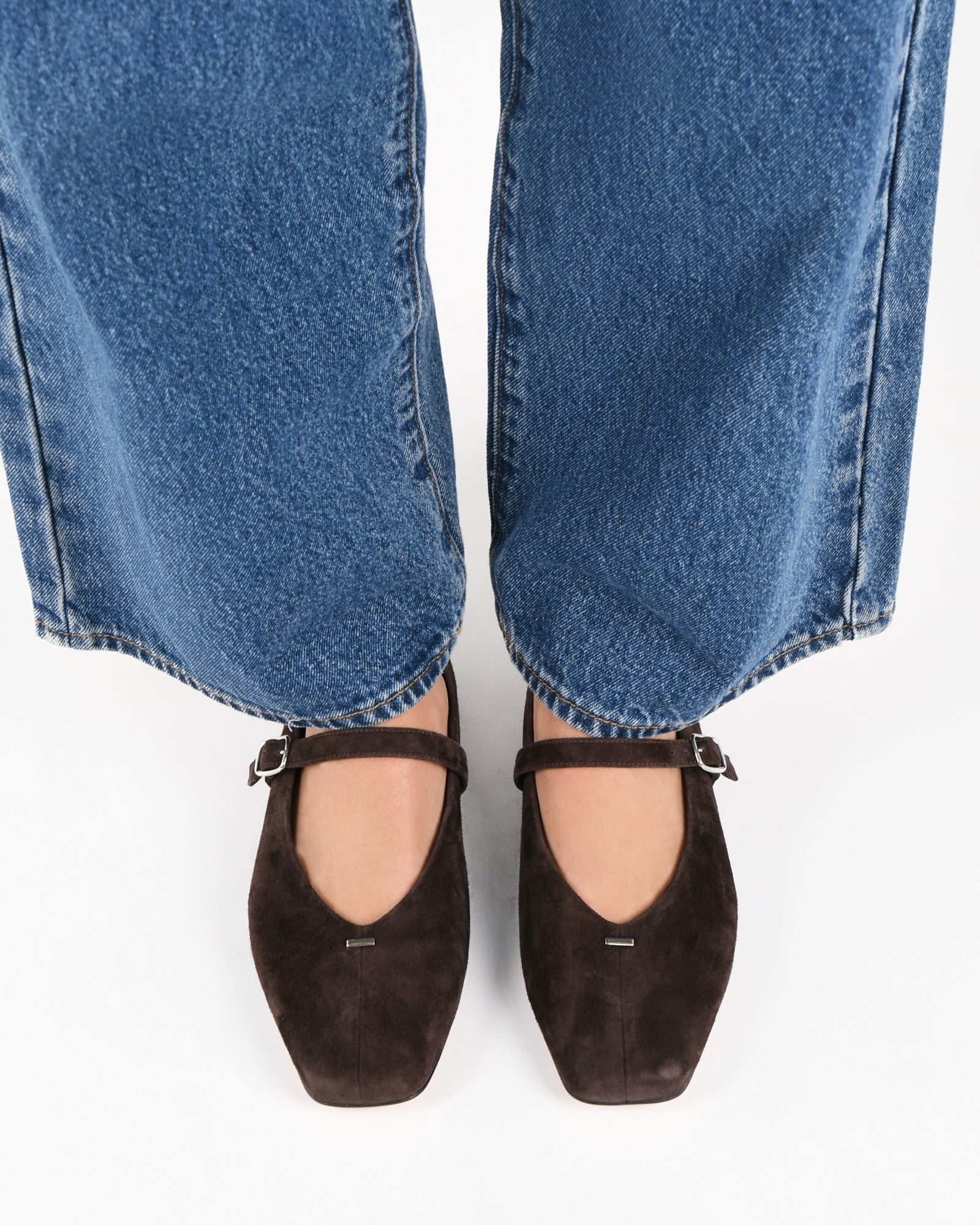 April Casual Flats - Bitter Chocolate Suede Loafers for Women | Comfortable Slip-On Shoes for Work, Travel & Everyday Wear