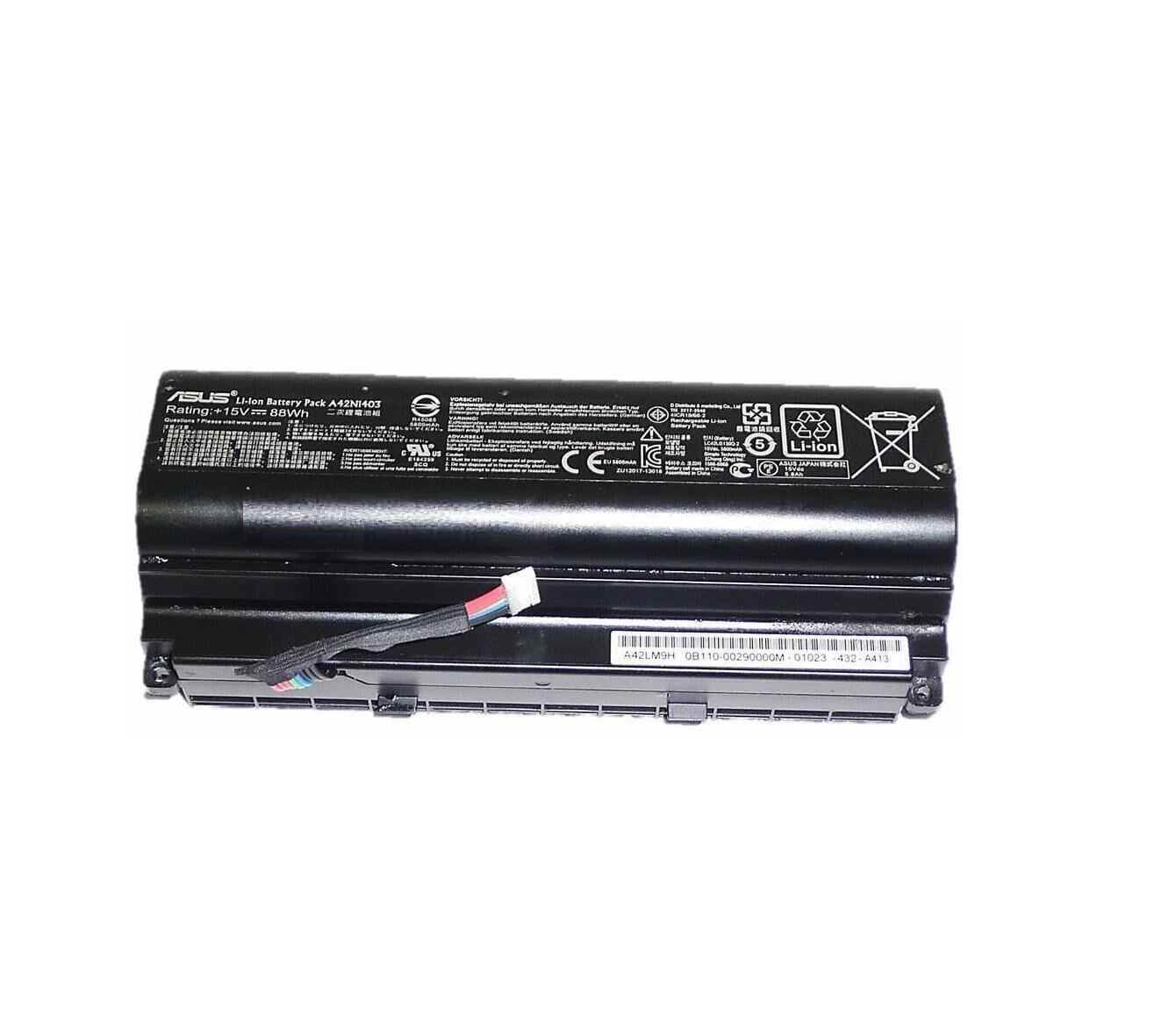 Original ASUS ROG G751 88Wh Replacement Laptop Battery (Model A421N1403) - Compatible with G751J/G751JL/G751JM/G751JT Series - Perfect for Gaming & High-Performance Computing